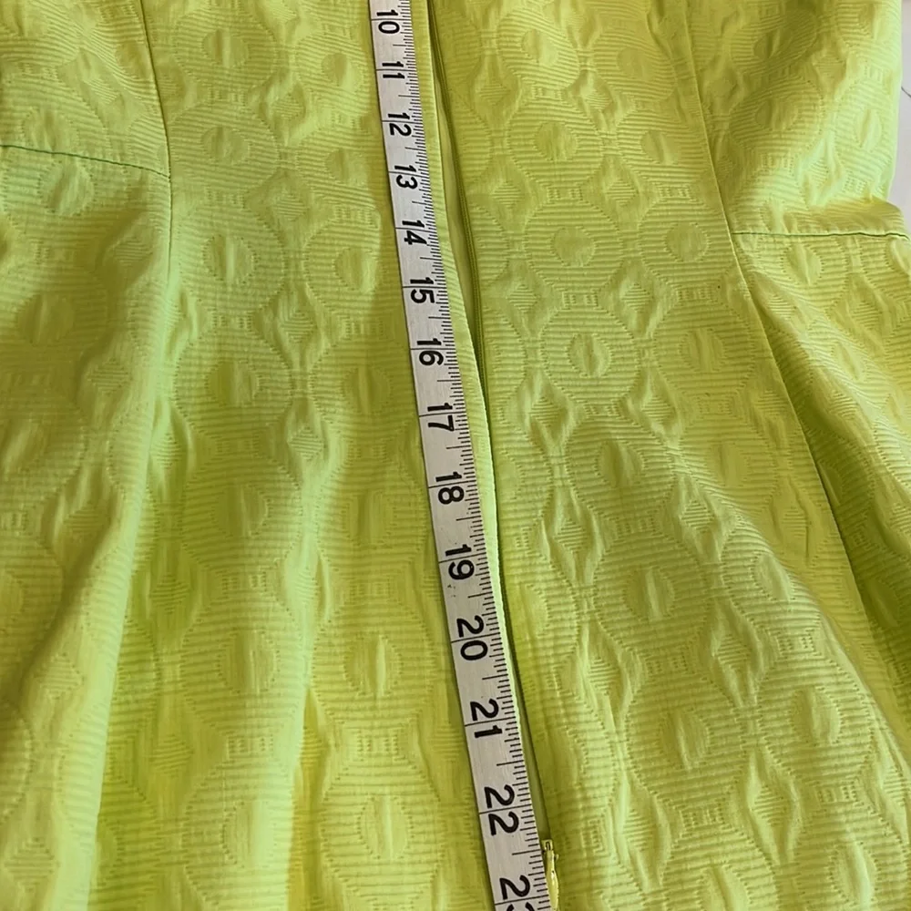 Banana Republic Milly Collection Lime Green Dress. Size 6. Gently worn. - Picture 11 of 16